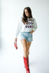 Ole Miss Perkins Chenille Cropped Longsleeve